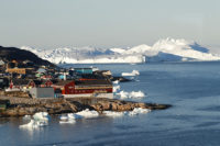 illulassat and icebergs of Disko Bay