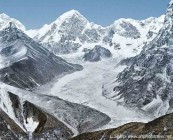 Dangnok Ri and Ripimo glacier from high camp