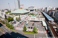 Kokugikan near Ryogoku station