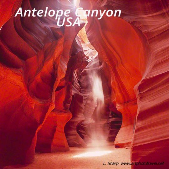 antelope canyon cathedral arizona usa