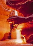 lightshaft main chamber antelope canyon arizona usa