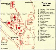  Toshogu Shrine map. www.planrtware.com