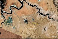 location map Antelope Canyon Arizona