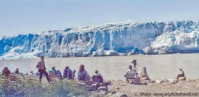 Childs Glacier on 4th July.