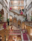 staircase at the Dandolo palace venice