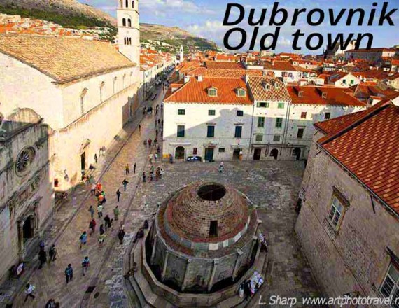 dubrovnik stradun onofrios fountain