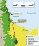 Fortuna bay map. www.sgisland.com