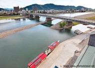 cormorant fishing boarding area Nagara River