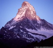 Dawn over the Matterhorn