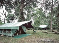 Out of Africa style private campsite masai mara