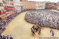 overview of il Campo from start line (Mossa)