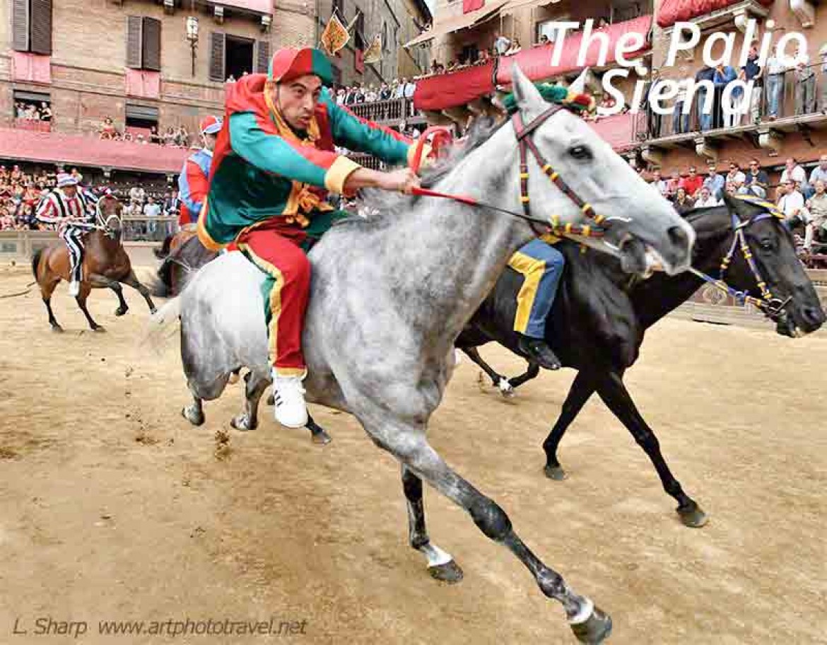 the first bend palio siena