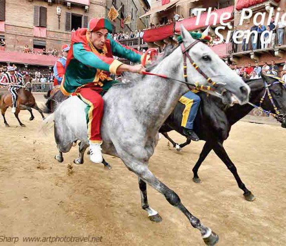 the first bend palio siena