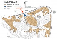 Paulet Island map. (Antarctic treaty maps)