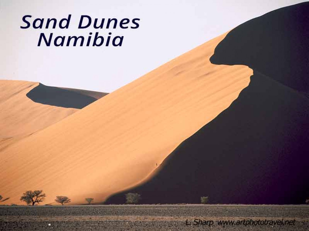 sand dunes sossusvlei namibia