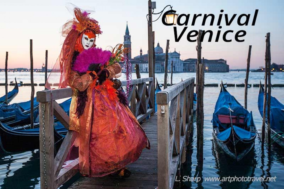 venice carnival at dawn