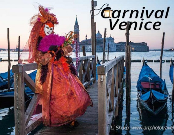 venice carnival at dawn