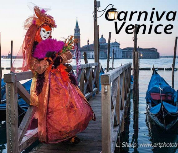 venice carnival at dawn