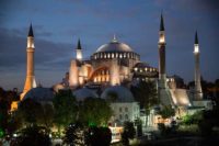 Hagia Sophia at dusk