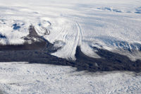 the beginning of the greenland icefield Kangerlussuaq