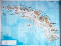 South Georgia Island November route map