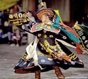 Black Hat dance, Rinpung Dzong, Paro tsechu