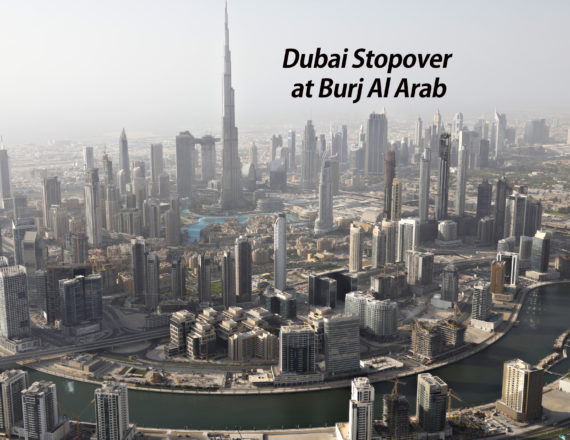 Dubai Stopver at Burj Al Arab