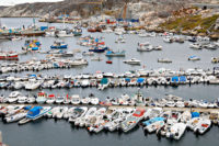 illulassat boat harbour greenland