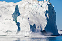 illulassat. iceberg calving
