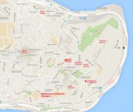 Istanbul Highlights map