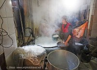 Tofu factory at Jiangshui yunnan