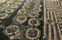houses on the Jumeirah islands Dubai