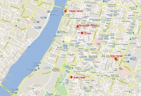 Kolkata map. Google maps