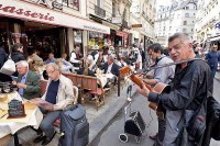 Le Buci cafe scene