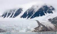 Lilliehook glacier Svalbard