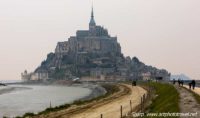 Mont St michel and the causeway