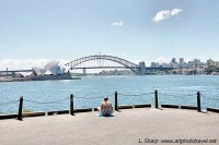 View from Mrs Macquarie's Chair sydney australia