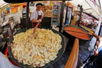 lunch at the Grape festival montmatre Paris