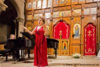 Operatic recital in the church of St Julien