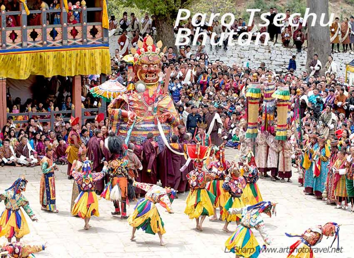 great Shinge paro tsechu bhutan