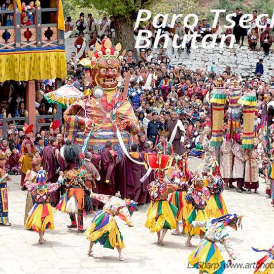 great Shinge paro tsechu bhutan