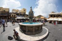 Rhodes central square